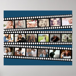 Personalisierter DIY-Maßstab für Fotocollage-Film Poster