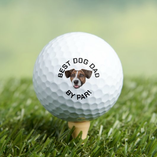 Personalisierter Dog Golf Ball, Funny Dog Face Fot Golfball (Insitu T-Shirt)
