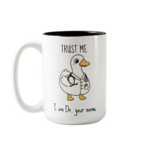 Personalisierter Doktor-Enten-Becher