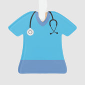 Personalisierter Doktor Surgeon Christmas Ornament (Vorderseite)