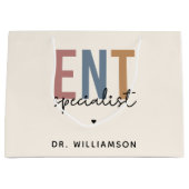 Personalisierter DOM-Facharzt Große Geschenktüte (Vorderseite)