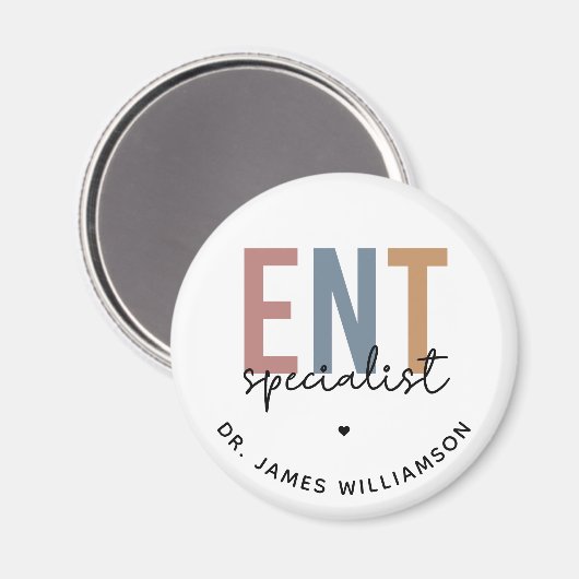 Personalisierter DOM-Facharzt Magnet (Vorderseite/Rückseite)