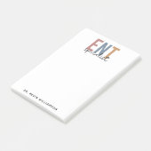 Personalisierter DOM-Facharzt Post-it Klebezettel (angewinkelt)