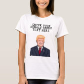 PERSONALISIERTER DONALD TRUMP T-Shirt (Vorderseite)