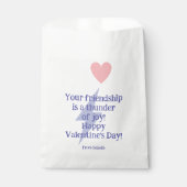 Personalisierter Donner Blitz und Herz Geschenktütchen (Vorderseite)