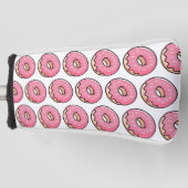Personalisierter Donut Pattern Golf Putter Cover Headcover (Vorderseite)