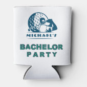 Personalisierter Dosenkühler | Bachelor Golf Party (Vorderseite)