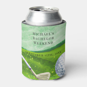 Personalisierter Dosenkühler   Bachelor Golf Weeke