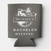 Personalisierter Dosenkühler | Bachelor Golf Weeke (Vorderseite)