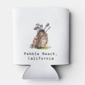 Personalisierter Dosenkühler | Bachelor Golf Weeke (Rückseite)