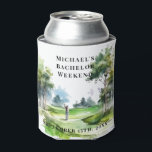 Personalisierter Dosenkühler | Bachelor Golf Weeke<br><div class="desc">Personalisierter Dosenkühler | Bachelor Golf Weekend Personalisiert Can Coolers sind die perfekte Erinnerung an Ihren besonderen Tag. Herzlich willkommen zu einer lustigen und unvergesslichen Junggesellen-Party! Fügen Sie diesem Design Ihre benutzerdefinierte Formulierung hinzu, indem Sie die "Diese Vorlage bearbeiten"-Felder auf der rechten Seite des Elements verwenden, oder klicken Sie auf die...</div>