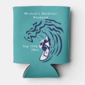 Personalisierter Dosenkühler | Bachelor Surf Weeke (Vorderseite)