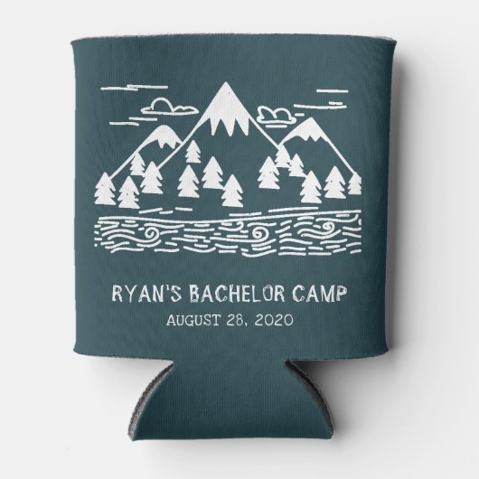 Personalisierter Dosenkühler | Bachelor Weekend (Vorderseite)