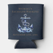 Personalisierter Dosenkühler | Nautic Bachelor Par (Vorderseite)