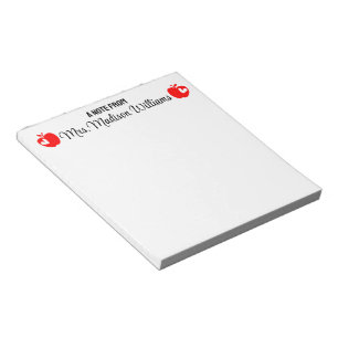 Personalisierter Dozent Grad Job - Zurück zur Schu Notizblock