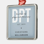 Personalisierter DPT Arzt für Physikalische Therap Ornament Aus Metall (Links)