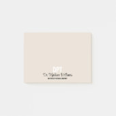 Personalisierter DPT Arzt für Physikalische Therap Post-it Klebezettel (Vorderseite)