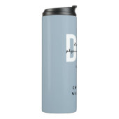 Personalisierter DPT Arzt für Physikalische Therap Thermosbecher (Nach links gedreht)