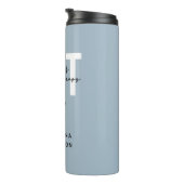 Personalisierter DPT Arzt für Physikalische Therap Thermosbecher (Nach rechts gedreht)