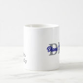 Personalisierter DR-Abschlussbecher, Geschenk für Kaffeetasse (Mittel)
