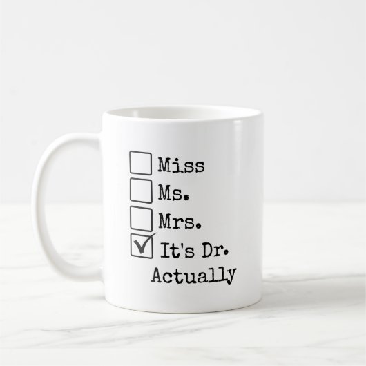 Personalisierter DR-Abschlussbecher, Geschenk für Kaffeetasse (Links)