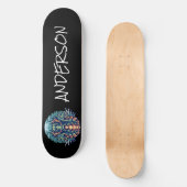 Personalisierter Drache Skateboard (Vorderseite)