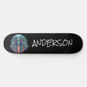 Personalisierter Drache Skateboard (Horizontal)