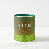 Personalisierter Drache und Freund Tasse (Zentrum)