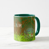Personalisierter Drache und Freund Tasse (VorderseiteRechts)