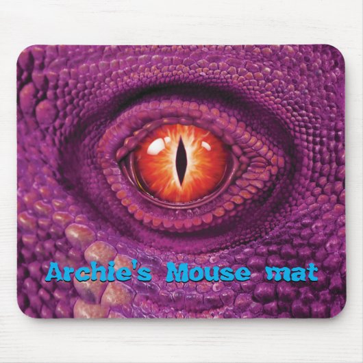 Personalisierter Drachenmaus Mousepad (Vorne)
