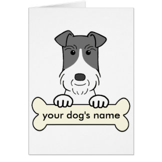 Personalisierter Drahtfox-Terrier
