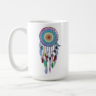 Personalisierter Dreamcatcher Kaffeetasse