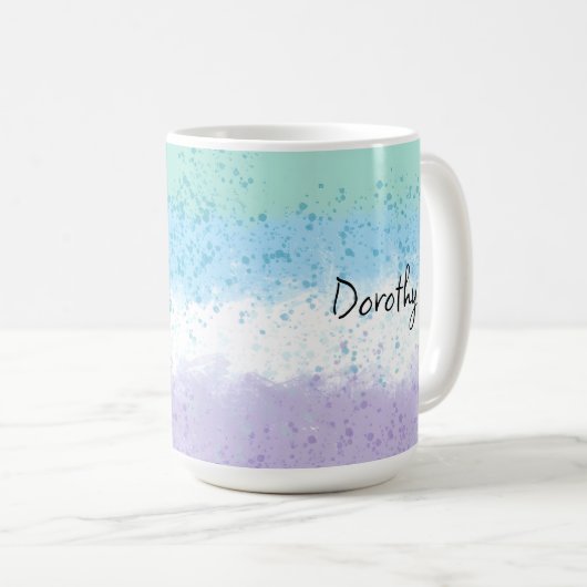 Personalisierter Dreamcatcher Kaffeetasse (VorderseiteRechts)