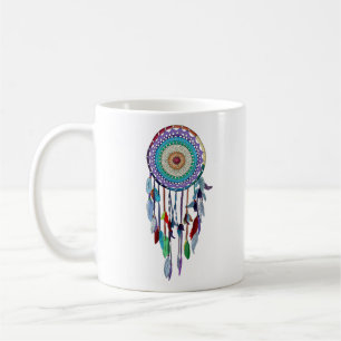 Personalisierter Dreamcatcher Kaffeetasse