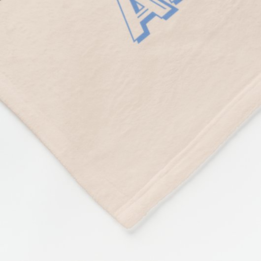 personalisierter Dschungel Fleecedecke (Ecke)