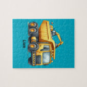 Personalisierter Dump Truck Puzzle (Horizontal)