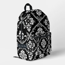 Personalisierter, dunkler Garten gedruckter Rucksa