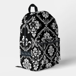 Personalisierter, dunkler Garten gedruckter Rucksa Bedruckter Rucksack