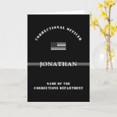 Personalisierter, dünner Silber-Line-Korrektur-Off Karte (Gelbe Blume)