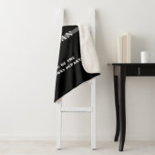 Personalisierter, dünner Silber-Line-Korrektur-Off Sherpadecke (Beispiel)