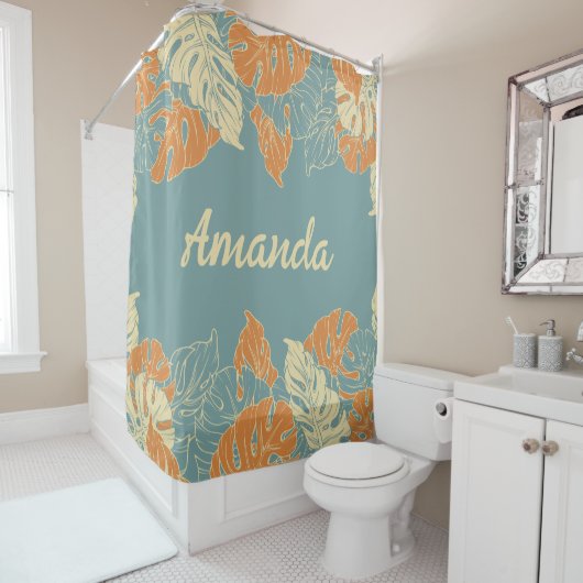 Personalisierter Duschvorhang (Beispiel)