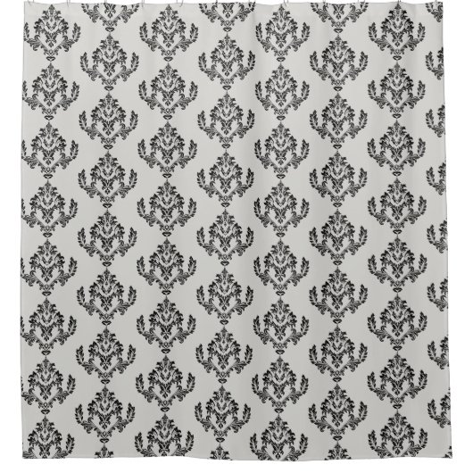 Personalisierter Duschvorhang im Luxusmuster (Vorderseite)