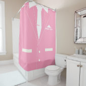 Personalisierter Duschvorhang mit Anzug Individuel (Beispiel)