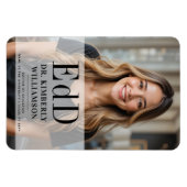 Personalisierter EdD Doktor der Bildung Abschluss Magnet (Horizontal)
