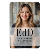 Personalisierter EdD Doktor der Bildung Abschluss Magnet (Vertikal)