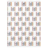 Personalisierter EdD-Doktor des Abschlusses Bildun Klemmbrett (Rückseite)