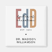 Personalisierter EdD-Doktor des Abschlusses Bildun Magnet (Vorne)