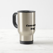 Personalisierter Edelstahl-Reisemug-Design Reisebecher (Vorderseite Links)