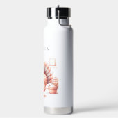 Personalisierter Edelstahl, Truthahn kochen Trinkflasche (Links)