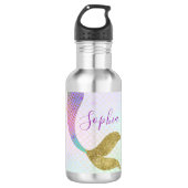 Personalisierter Edelstahlflasche (Vorderseite)